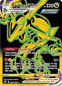 Rayquaza VMAX TG29/TG30 Secret Rare – Silver Tempest Pokémon card