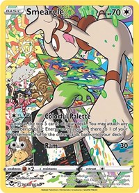 Smeargle TG10/TG30 Ultra Rare – Silver Tempest Pokémon card