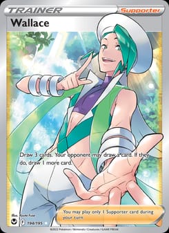Wallace 194/195 Ultra Rare – Silver Tempest Pokémon card