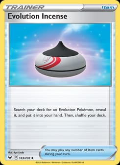 Evolution Incense 163/202 Uncommon – Sword & Shield Pokémon card