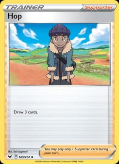 Hop 165/202 Uncommon – Sword & Shield Pokémon card