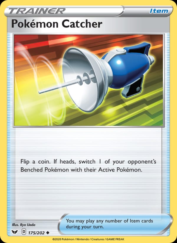 Pokémon Catcher 175/202 Sword & Shield Pokémon card