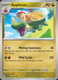 Appletun 140/191 Uncommon – Surging Sparks Pokémon card
