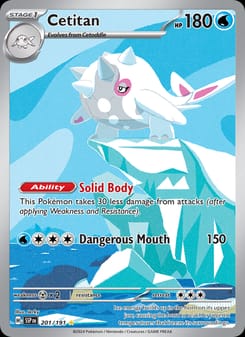 Cetitan 201/191 Illustration Rare – Surging Sparks Pokémon card