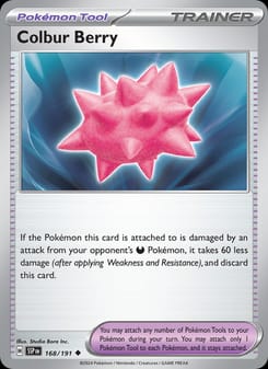 Colbur Berry 168/191 Uncommon – Surging Sparks Pokémon card