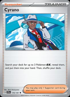 Cyrano 170/191 Uncommon – Surging Sparks Pokémon card