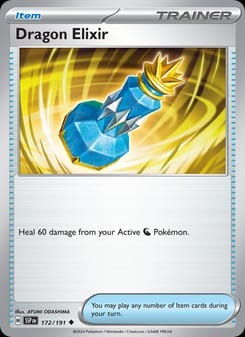 Dragon Elixir 172/191 Uncommon – Surging Sparks Pokémon card