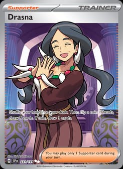 Drasna 231/191 Ultra Rare – Surging Sparks Pokémon card