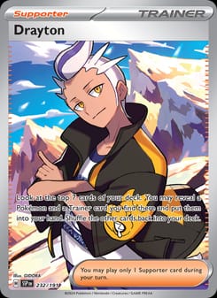 Drayton 232/191 Ultra Rare – Surging Sparks Pokémon card