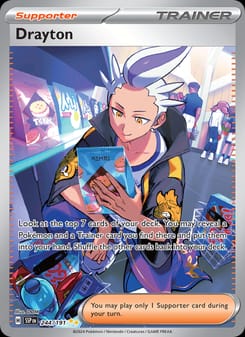 Drayton 244/191 Special Illustration Rare – Surging Sparks Pokémon card