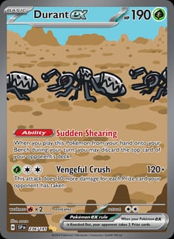 Durant ex 236/191 Special Illustration Rare – Surging Sparks Pokémon card