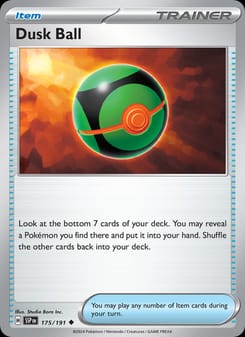 Dusk Ball 175/191 Uncommon – Surging Sparks Pokémon card