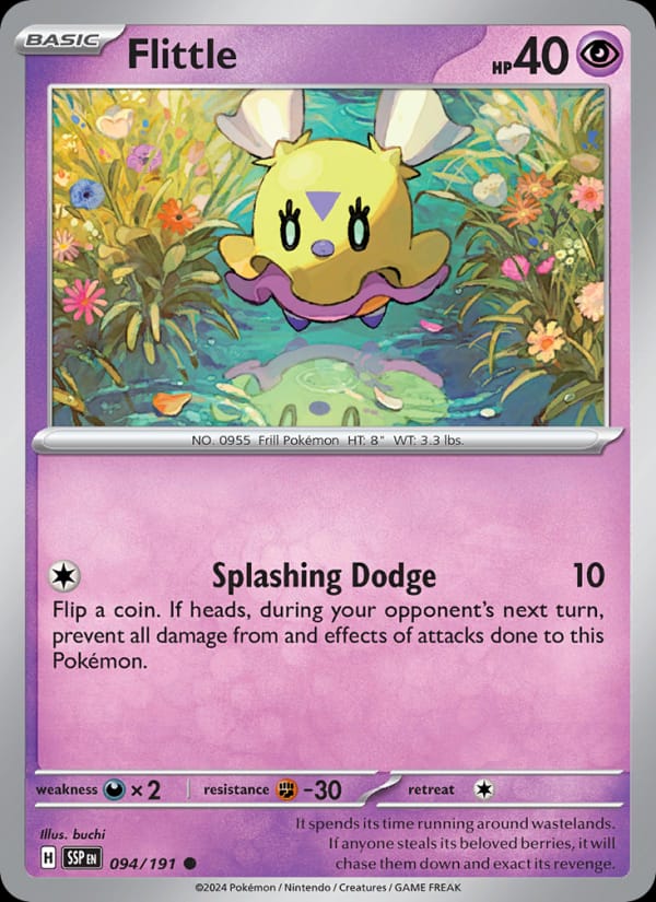 Flittle 094/191 Surging Sparks Pokémon card
