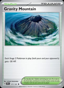 Gravity Mountain 177/191 Uncommon – Surging Sparks Pokémon card