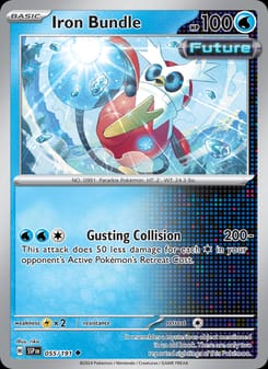 Iron Bundle 055/191 Uncommon – Surging Sparks Pokémon card