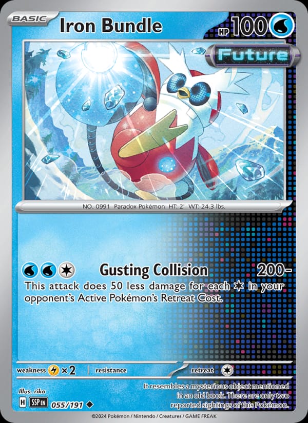 Iron Bundle 055/191 Surging Sparks Pokémon card