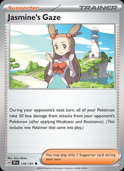 Jasmine's Gaze 178/191 Uncommon – Surging Sparks Pokémon card