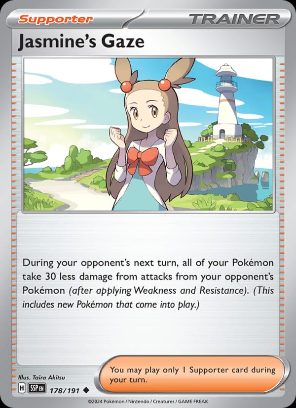 Jasmine's Gaze 178/191 Surging Sparks Pokémon card
