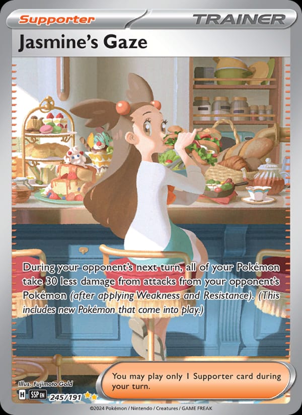 Jasmine's Gaze 245/191 Surging Sparks Pokémon card