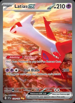 Latias ex 239/191 Special Illustration Rare – Surging Sparks Pokémon card