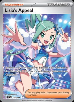 Lisia's Appeal 234/191 Ultra Rare – Surging Sparks Pokémon card
