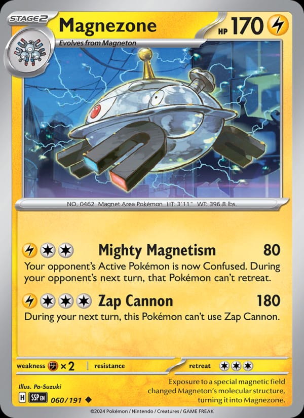 Magnezone 060/191 Surging Sparks Pokémon card