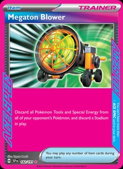 Megaton Blower 182/191 ACE SPEC Rare – Surging Sparks Pokémon card