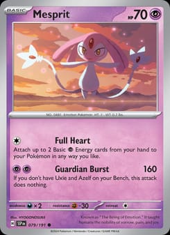 Mesprit 079/191 Common – Surging Sparks Pokémon card
