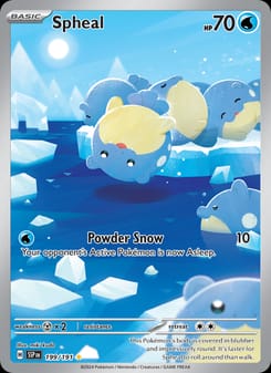 Spheal 199/191 Illustration Rare – Surging Sparks Pokémon card