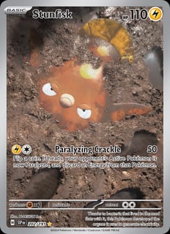 Stunfisk 202/191 Illustration Rare – Surging Sparks Pokémon card