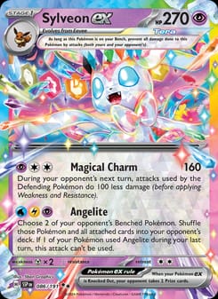 Sylveon ex 086/191 Double Rare – Surging Sparks Pokémon card