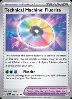 Technical Machine: Fluorite 188/191 Uncommon – Surging Sparks Pokémon card
