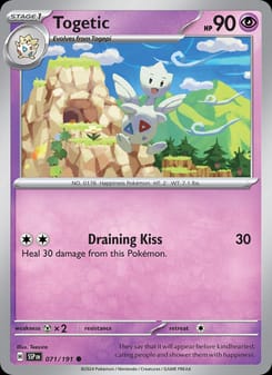 Togetic 071/191 Common – Surging Sparks Pokémon card