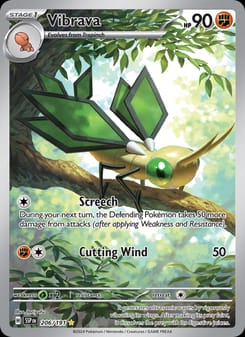 Vibrava 206/191 Illustration Rare – Surging Sparks Pokémon card