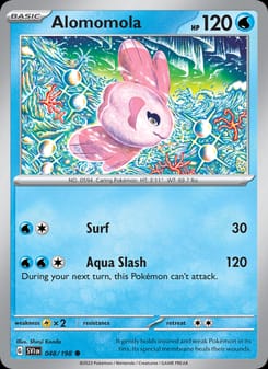 Alomomola 048/198 Common – Scarlet & Violet Base Set Pokémon card
