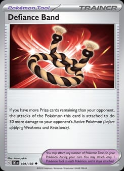 Defiance Band 169/198 Uncommon – Scarlet & Violet Base Set Pokémon card