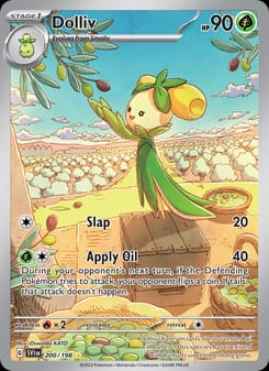 Dolliv 200/198 Illustration Rare – Scarlet & Violet Base Set Pokémon card