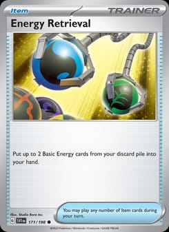 Energy Retrieval 171/198 Common – Scarlet & Violet Base Set Pokémon card