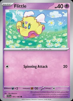 Flittle 101/198 Common – Scarlet & Violet Base Set Pokémon card