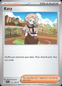 Katy 177/198 Uncommon – Scarlet & Violet Base Set Pokémon card