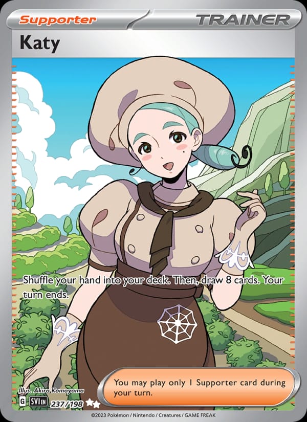 Katy 237/198 Scarlet & Violet Base Set Pokémon card
