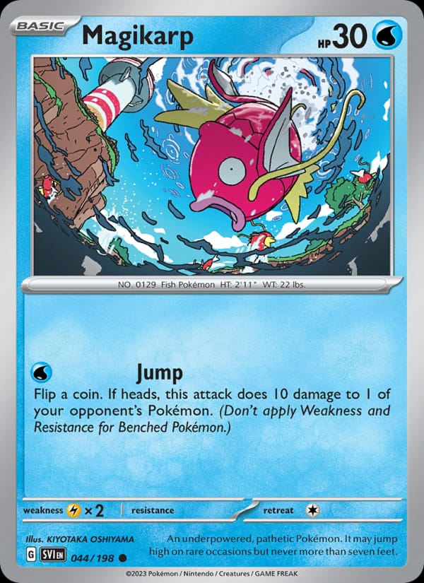 Magikarp 044/198 Scarlet & Violet Base Set Pokémon card