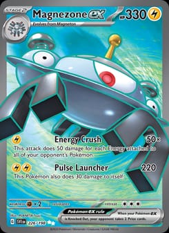 Magnezone ex 226/198 Ultra Rare – Scarlet & Violet Base Set Pokémon card