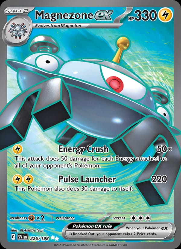 Magnezone ex 226/198 Scarlet & Violet Base Set Pokémon card