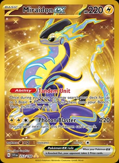 Miraidon ex 253/198 Hyper Rare – Scarlet & Violet Base Set Pokémon card