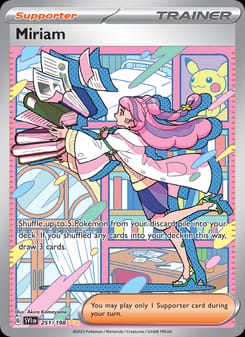 Miriam 251/198 Special Illustration Rare – Scarlet & Violet Base Set Pokémon card