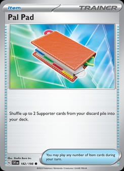 Pal Pad 182/198 Common – Scarlet & Violet Base Set Pokémon card