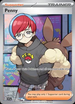 Penny 239/198 Ultra Rare – Scarlet & Violet Base Set Pokémon card
