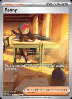 Penny 252/198 Special Illustration Rare – Scarlet & Violet Base Set Pokémon card