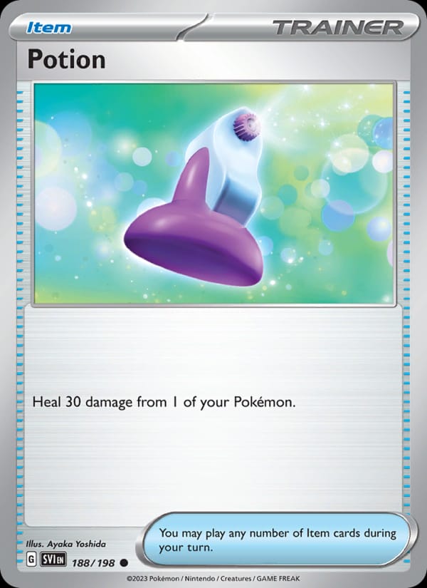 Potion 188/198 Scarlet & Violet Base Set Pokémon card